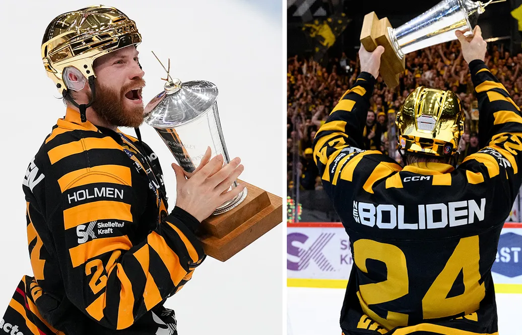 Oscar Lindberg prisas - som årets forward i SHL 2023/24