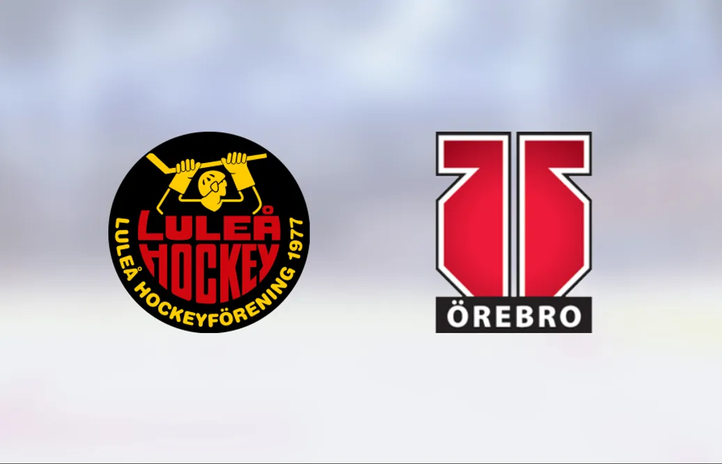 Kanonstart för Örebro Hockey efter seger mot Luleå