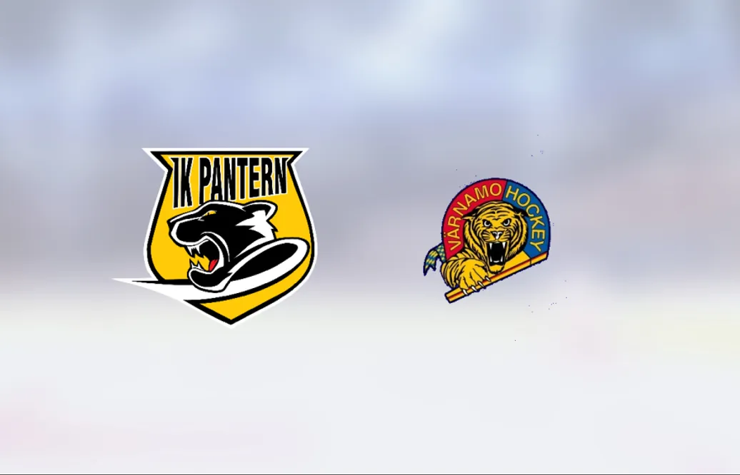 Viktor Holmkvist målskytt när Pantern vann mot Värnamo