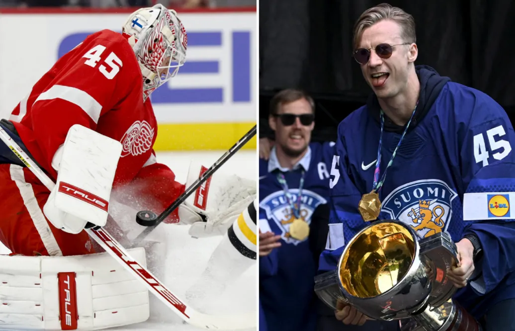 Jussi Olkinuora bryter med Detroit Red Wings