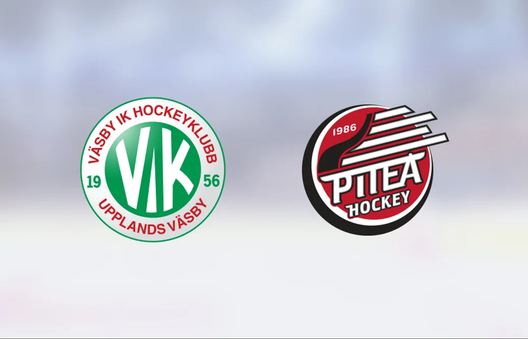 1–0-seger för Väsby mot Piteå – Rasmus Sörgardt matchhjälte