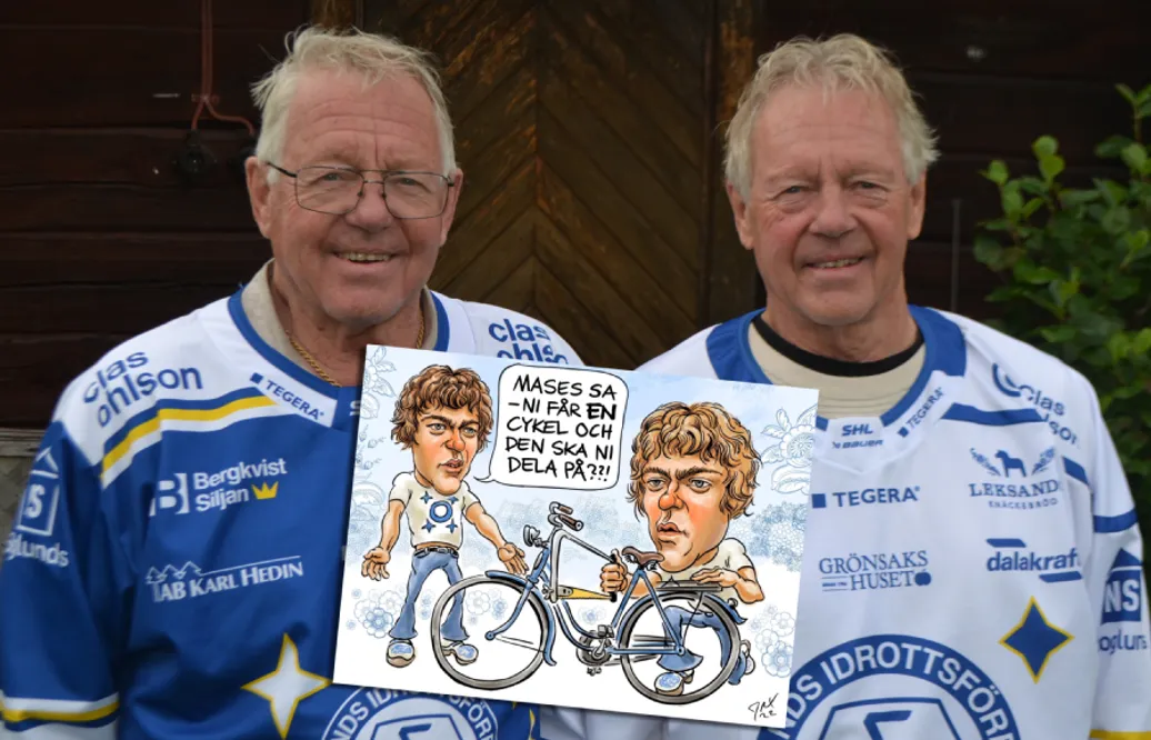 Tvillingarna från Hyttgatan – Old School Hockey bröderna Abrahamsson