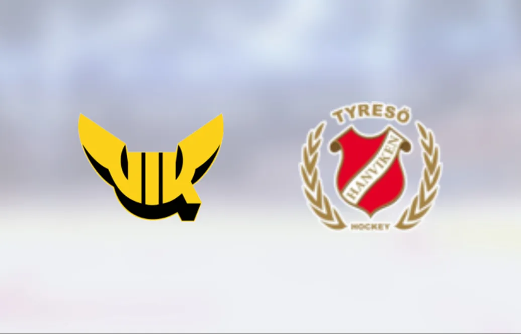 VIK Hockey J20 vann i kvalserie till J20 nationell herr mot Tyresö Hanviken Hockey