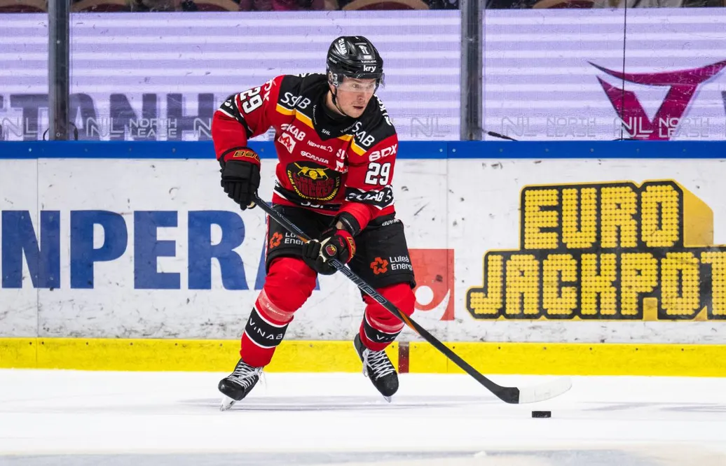 Luleå får klara sig utan kapten Gustafsson kommande matcher. 