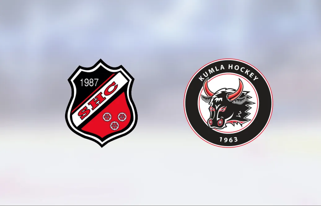 Stort jubel när Kumla Hockey säkrade seriesegern med vinst mot Smedjebacken