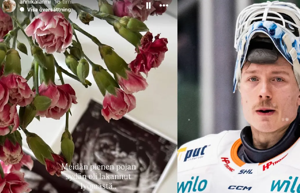 Familjen Larmis sorg – har drabbats av missfall