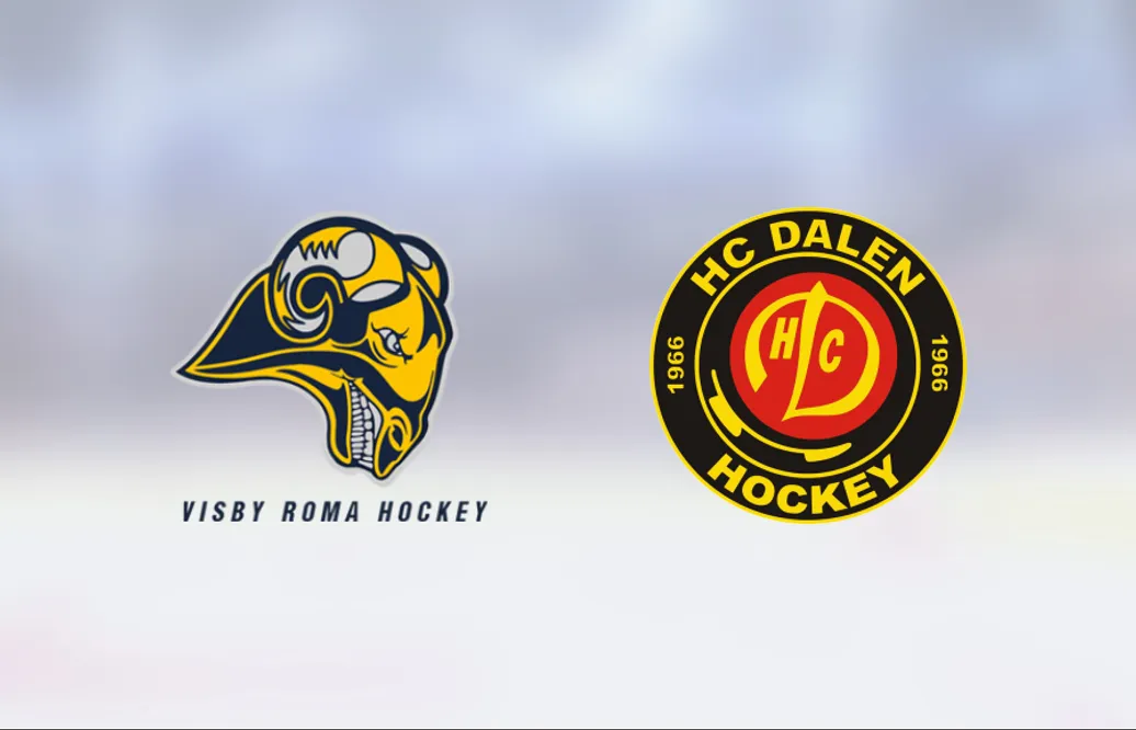 Dalen starkast i straffläggningen – vann borta mot Visby/Roma