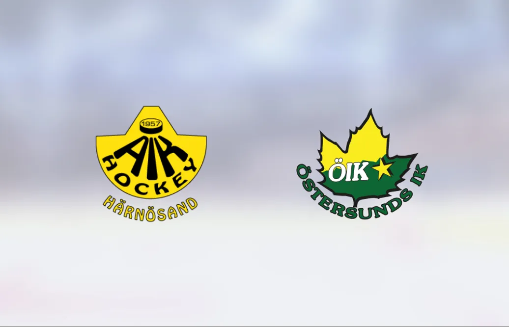 Målfest när Östersunds IK krossade AIK Härnösand i Högslättens Ishall