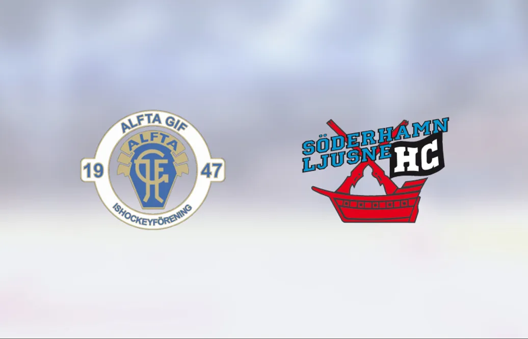Formstarka Alfta vann mot Söderhamn/Ljusne