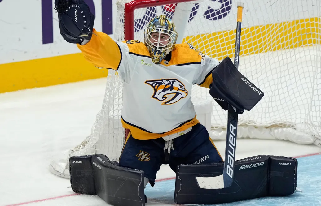 Uppgifter: Jaroslav Askarov har begärt en trejd från Nashville Predators