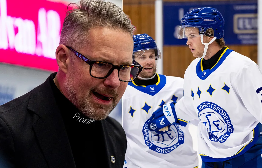Johan Hedberg var inte nöjd med sitt Leksand i genrepet.