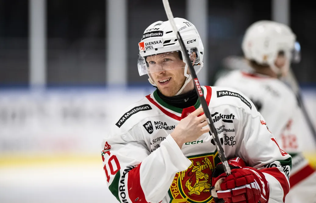 Nicklas Heinerö i Moras färger 2023. 
Foto: Avdo Bilkanovic / BILDBYRÅN