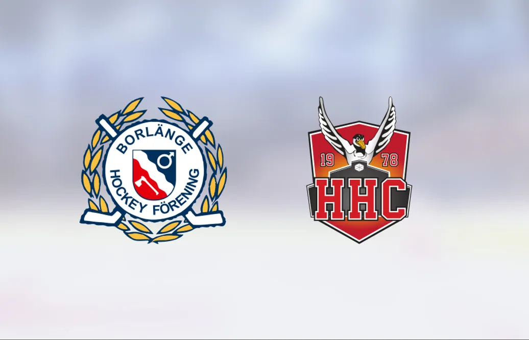 Hudiksvall Hockey avgjorde i sista perioden och vann mot Borlänge