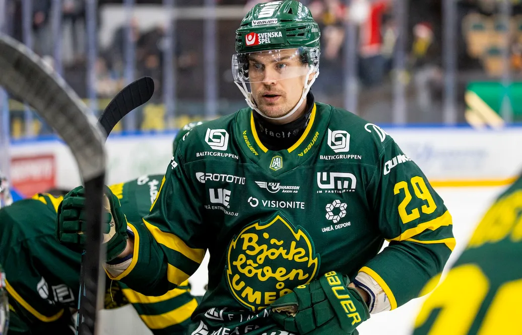 Han får lämna Björklöven – efter bara sex matcher