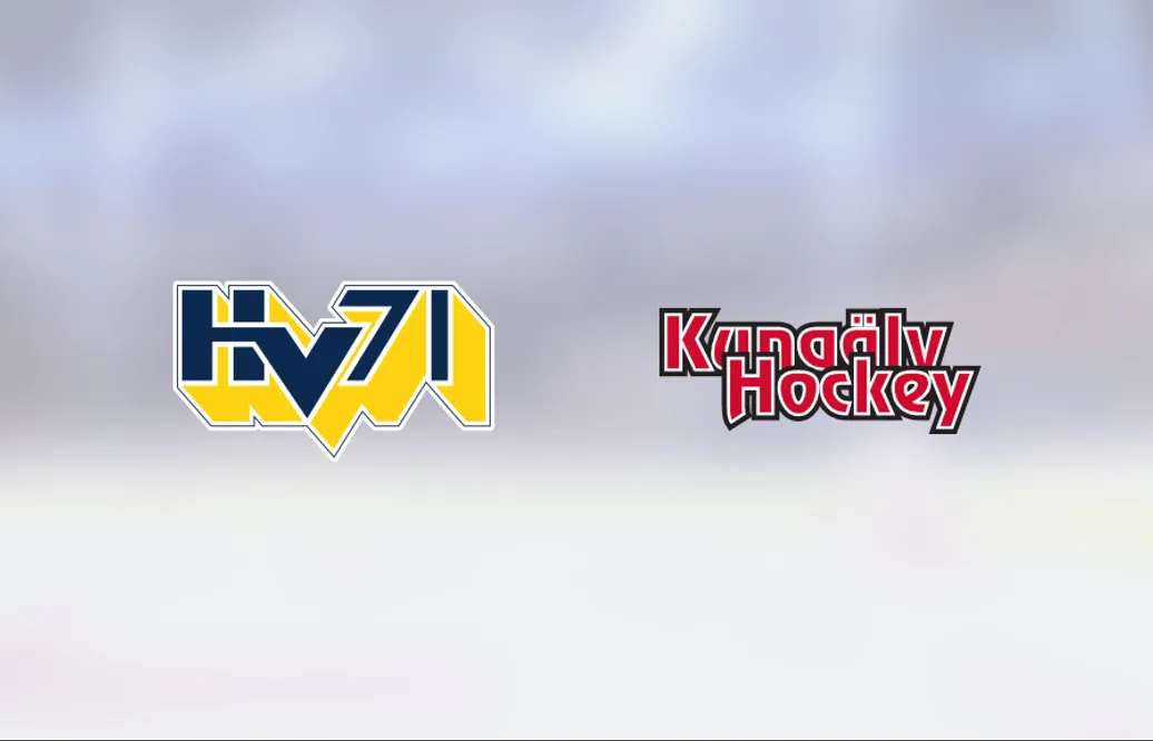 HV 71 utklassade Kungälv på hemmaplan