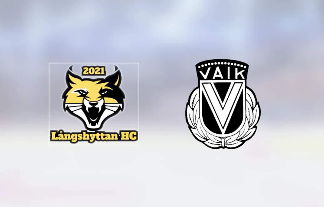 Storseger för Vansbro borta mot Långshyttan