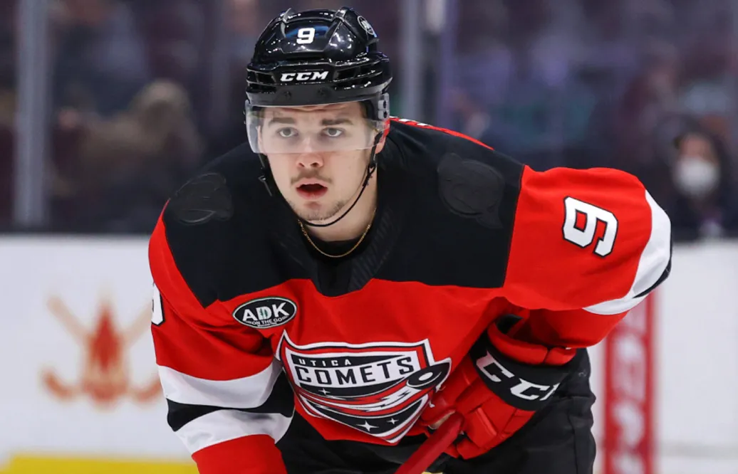 Alexander Holtz prisas som månadens rookie i AHL