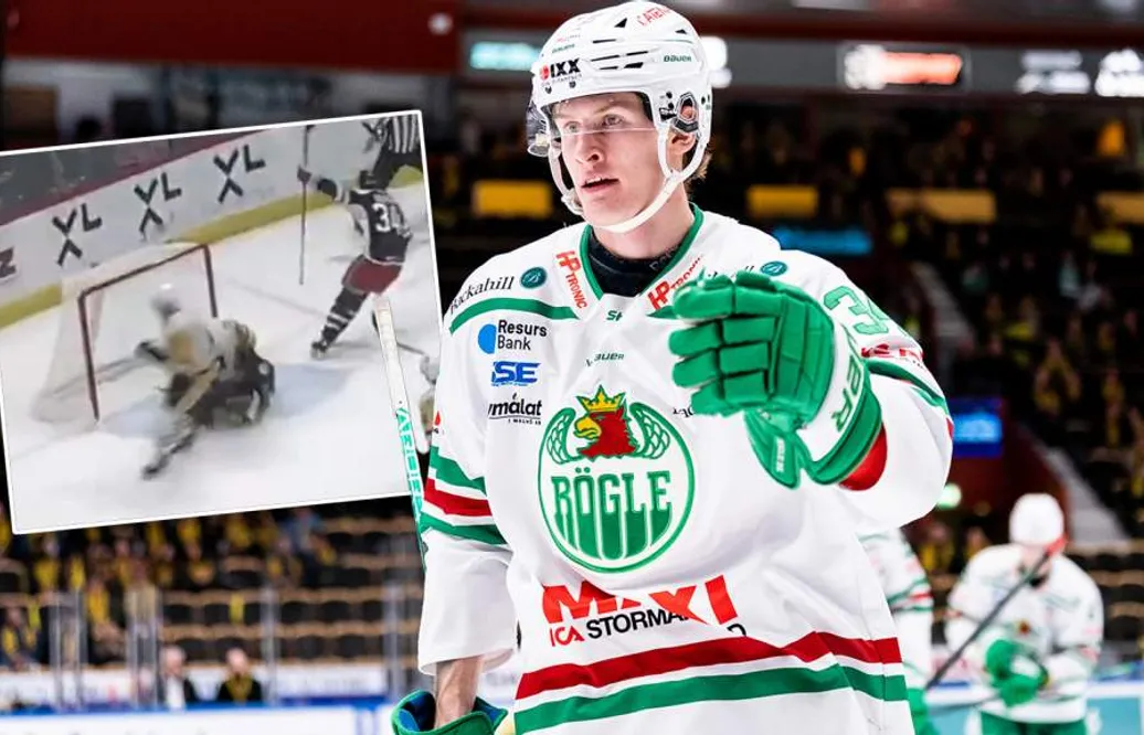 Adam Edström satte första målet i Nordamerika