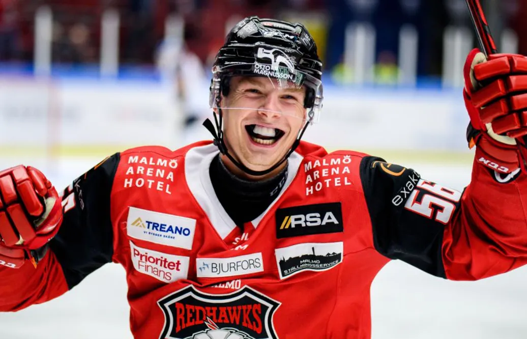 Anton Olsson sätter sitt första SHL-mål för Malmö