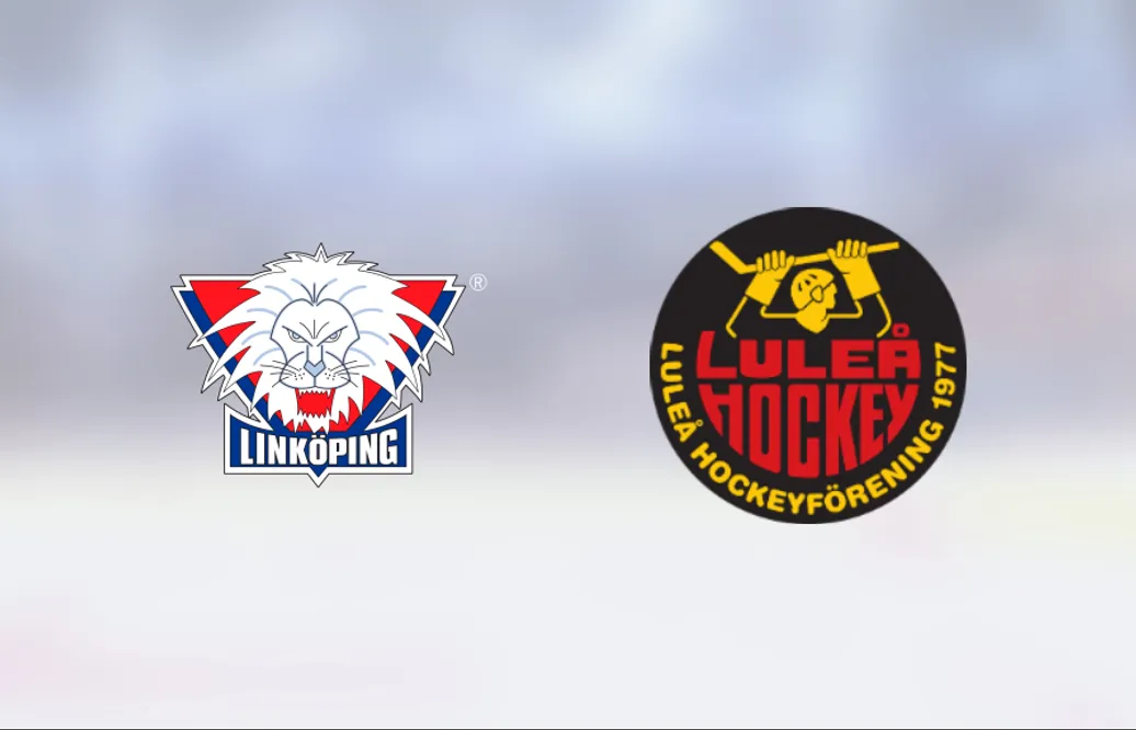 Luleå slog Linköping i måljämn match i Saab Arena