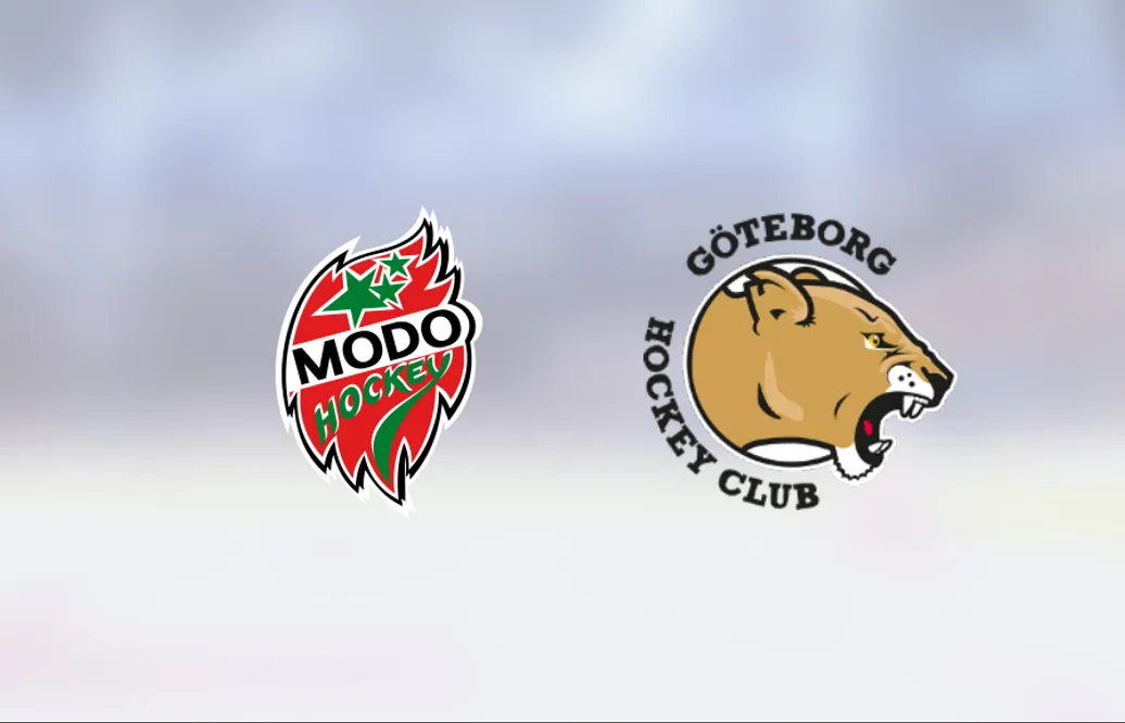 Målfest när Modo Hockey krossade Göteborg HC i Hägglunds Arena