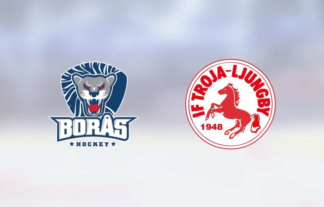 Troja/Ljungby vann borta mot Borås