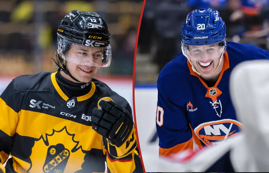Valter Lindberg och Hudson Fasching är kedjekamrater i Skellefteå.