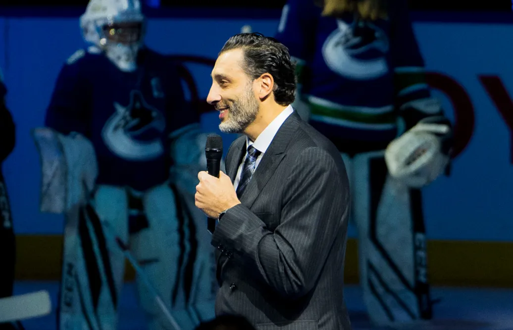 Roberto Luongo hyllades i natt: "Otroliga ögonblick"