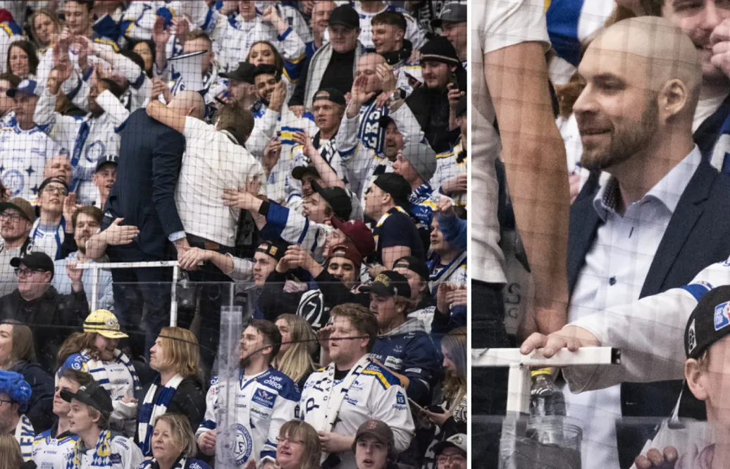 Johan Fransson blev klackledare i Leksands seger