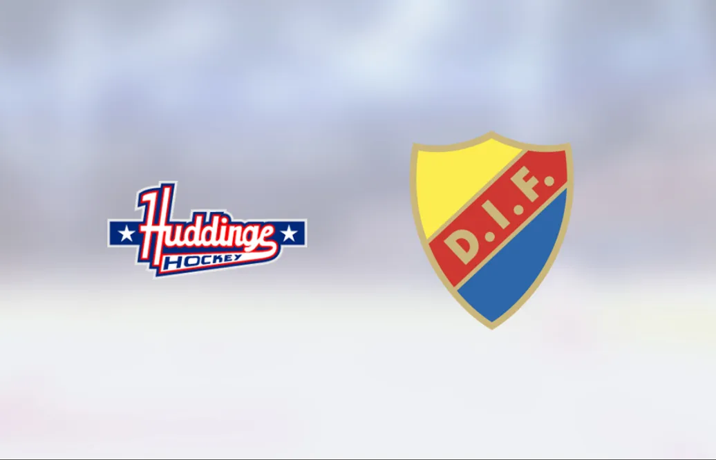 Arvid Drott fixade segern för Djurgården i matchen mot Huddinge