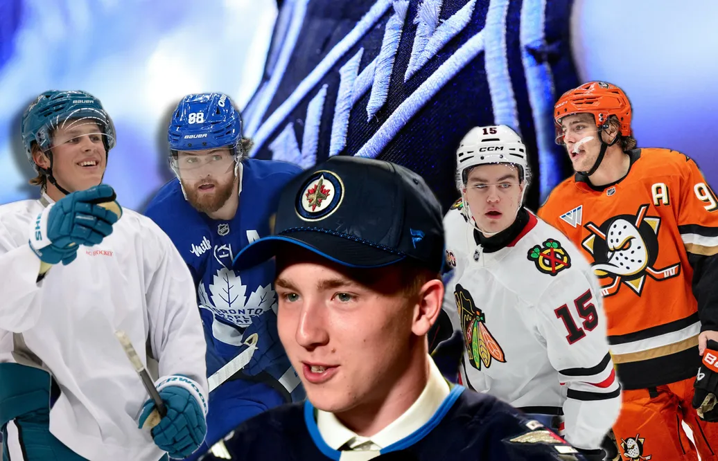 Ivar Stenberg, William Nylander, Viggo Björck, Anton Frondell och Leo Carlsson är några av de svenska huvudrollsinnehavarna i NHL den här säsongen. Foto: Bildbyrån & Steven Ellis