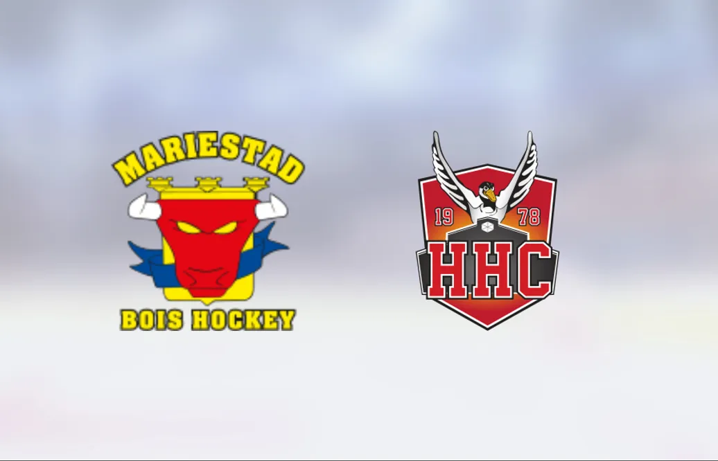 Hudiksvall Hockey vann i HockeyEttan Kvalserien till HockeyAllsvenskan mot Mariestad