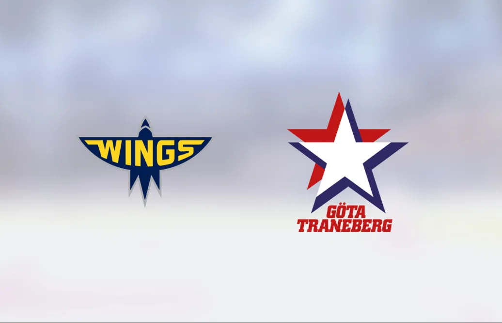 Filip Wennman gjorde två mål när Wings Arlanda vann mot Göta Traneberg