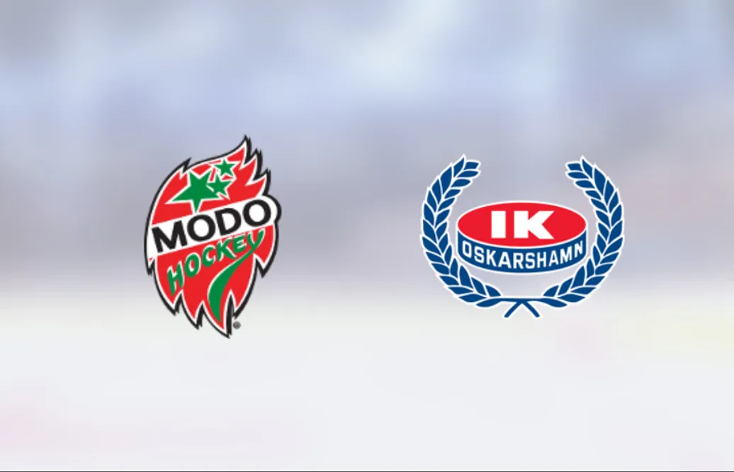 Hattrick av Helmer Styf när Modo J20 slog Oskarshamn