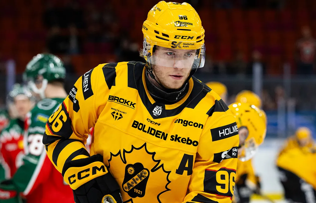 Rickard Hugg är tillbaka i tränings för Skellefteå. 
