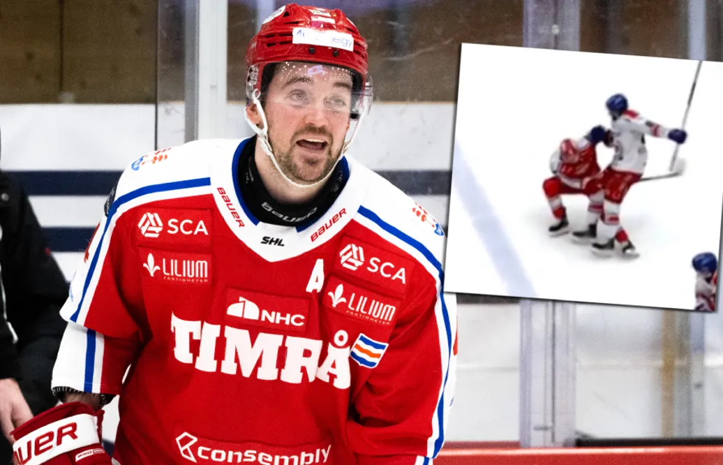 Tim Erixon stängs av två matcher för slewfoot