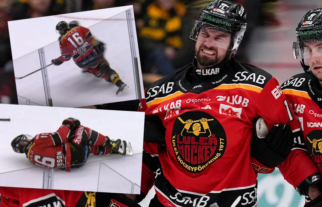 Mardrömssmäll för Niklas Olausson - klev av skadad