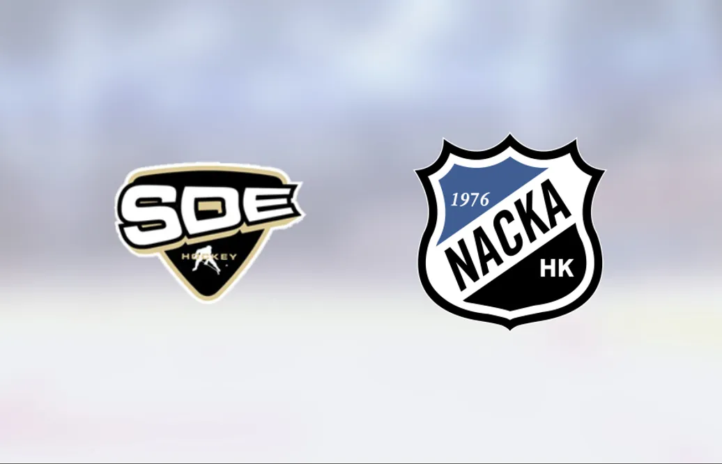 Nacka slog SDE efter Maximilian Luleks dubbel