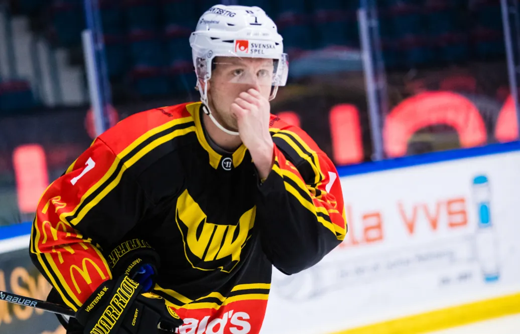 Smällen: Filip Persson missar resten av säsongen