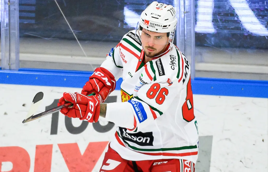 Albin Grewe på väg tillbaka efter hjärnskakningen