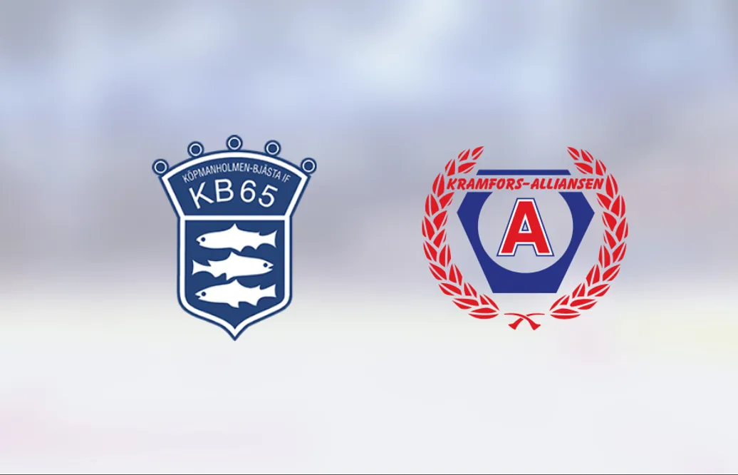 KB65 utklassade Kramfors-Alliansen på hemmaplan