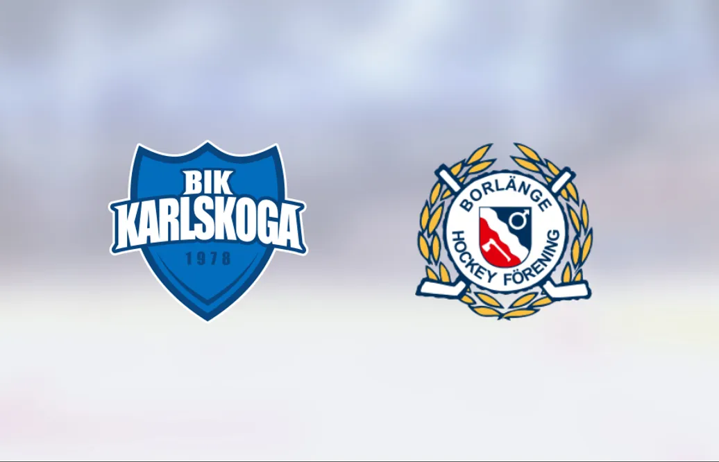 Borlänge slog BIK Karlskoga på bortaplan