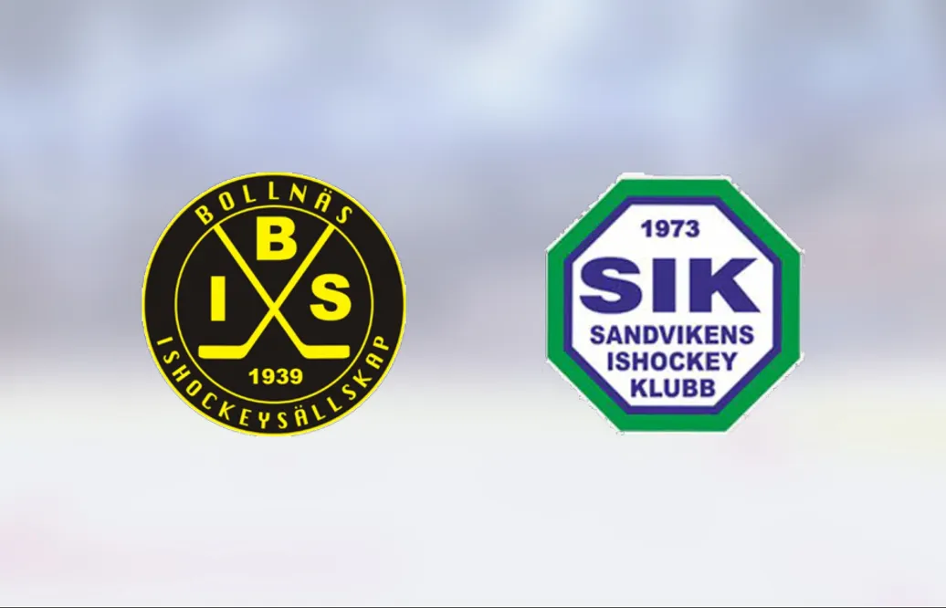 Målfest när Bollnäs krossade Sandviken i Bollnäs Ishall
