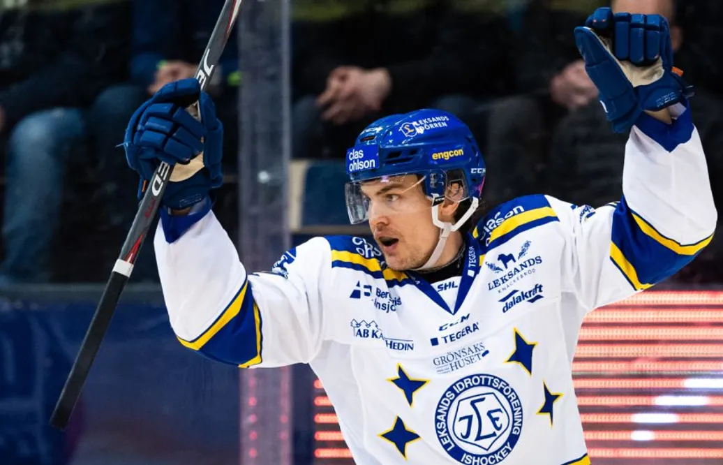 Bröt med Leksand – nu leder han skytteligan