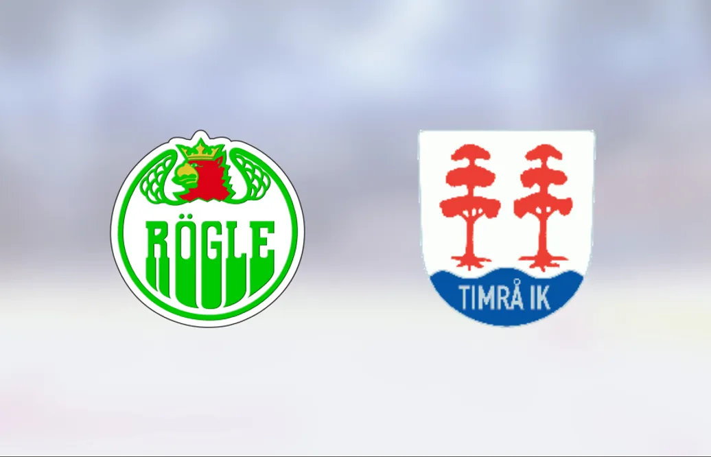 Rögle utklassade Timrå på hemmaplan