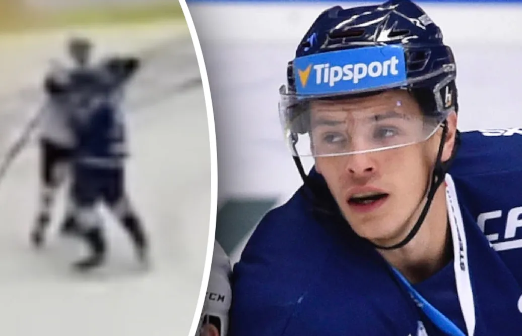 Thorell ville försvara lagkamraten – fick crosschecking i ansiktet