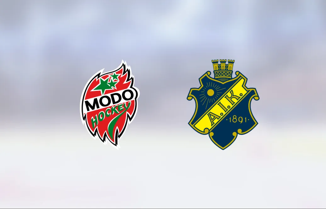 Modo Hockey tog ny seger i serien mot AIK