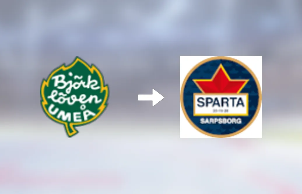 Sparta Sarpsborg värvar forwarden Sebastian Selin från IF Björklöven