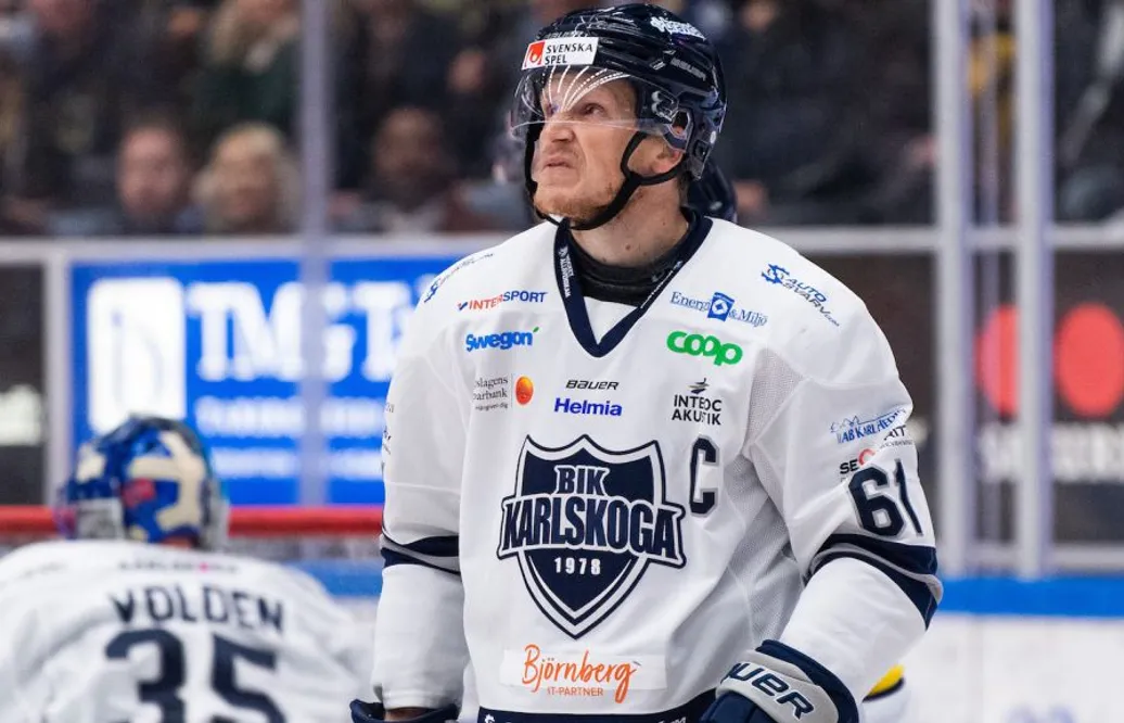 BIK-kaptenen anmäls för crosschecking