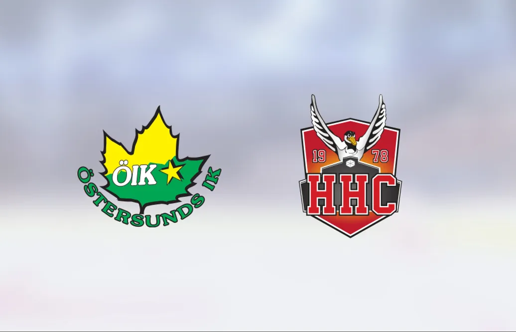 Hudiksvall Hockey tog bonuspoängen borta mot Östersunds IK
